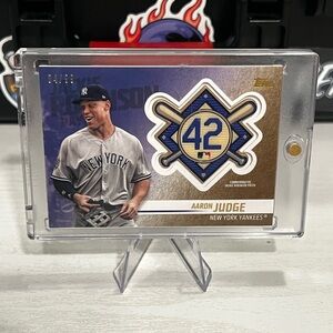 Aaron Judge /99 memorabilia card